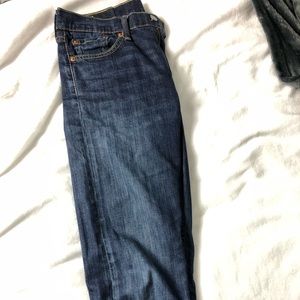 Levi 510 30x30 Dark Wash Denim Skinny Jeans